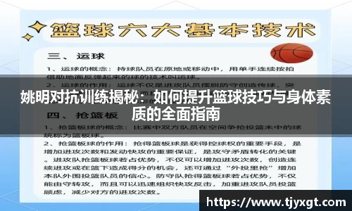 姚明对抗训练揭秘：如何提升篮球技巧与身体素质的全面指南